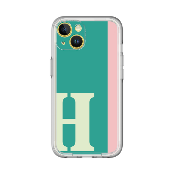 Slim Protection Premium Case［ オリジナル - initial color line - H green ］