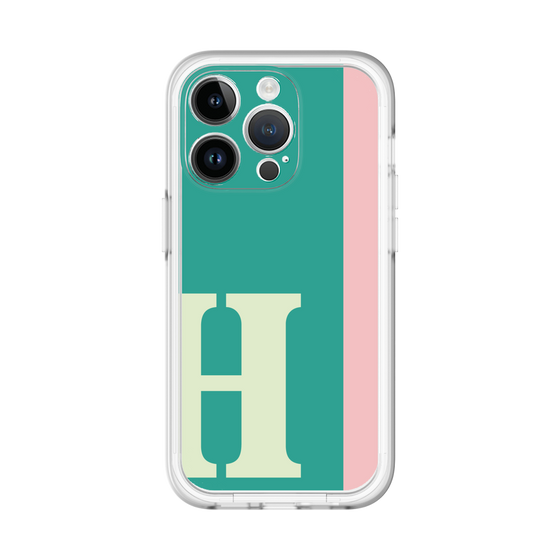 Slim Protection Premium Case［ オリジナル - initial color line - H green ］