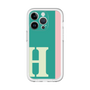 Slim Protection Premium Case［ オリジナル - initial color line - H green ］