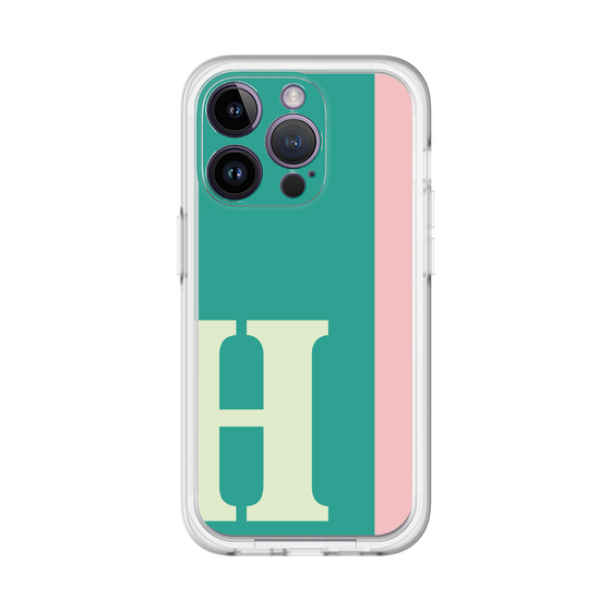 Slim Protection Premium Case［ オリジナル - initial color line - H green ］