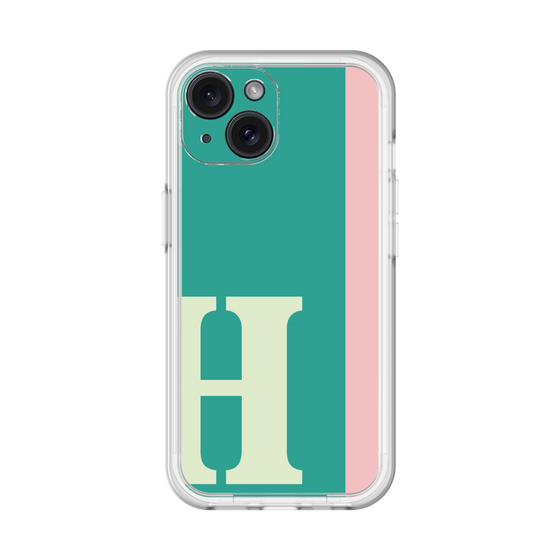 Slim Protection Premium Case［ オリジナル - initial color line - H green ］