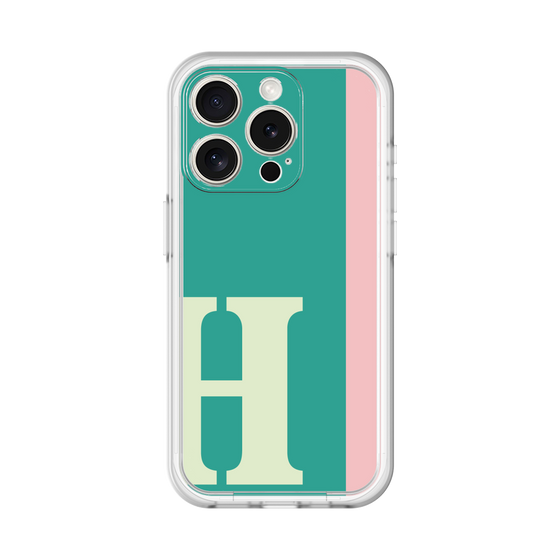 Slim Protection Premium Case［ オリジナル - initial color line - H green ］