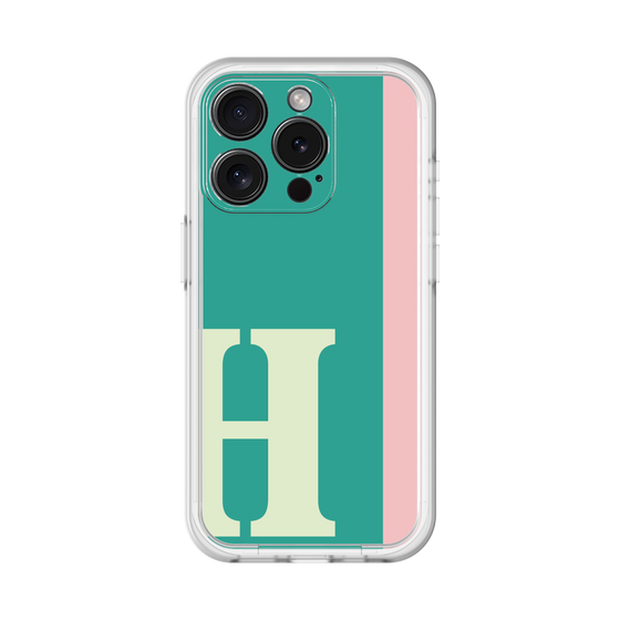 Slim Protection Premium Case［ オリジナル - initial color line - H green ］