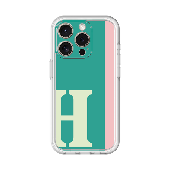 Slim Protection Premium Case［ オリジナル - initial color line - H green ］