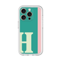 Slim Protection Premium Case［ オリジナル - initial color line - H green ］