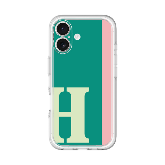Slim Protection Premium Case［ オリジナル - initial color line - H green ］