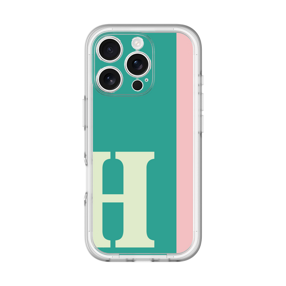 Slim Protection Premium Case［ オリジナル - initial color line - H green ］