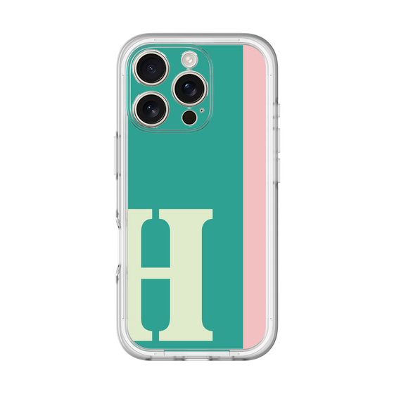 Slim Protection Premium Case［ オリジナル - initial color line - H green ］