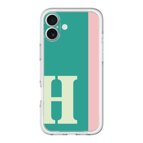 Slim Protection Premium Case［ オリジナル - initial color line - H green ］