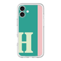 Slim Protection Premium Case［ オリジナル - initial color line - H green ］