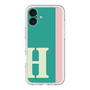 Slim Protection Premium Case［ オリジナル - initial color line - H green ］
