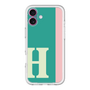 Slim Protection Premium Case［ オリジナル - initial color line - H green ］