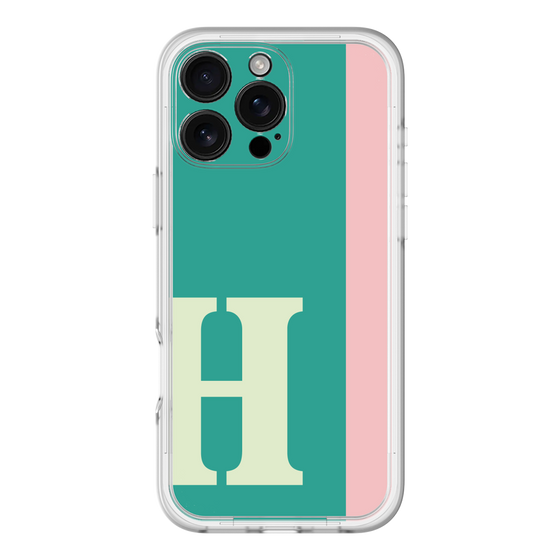 Slim Protection Premium Case［ オリジナル - initial color line - H green ］