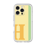 Slim Protection Premium Case［ オリジナル - initial color line - H yellow ］