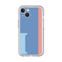 Slim Protection Premium Case［ オリジナル - initial color line - I blue ］