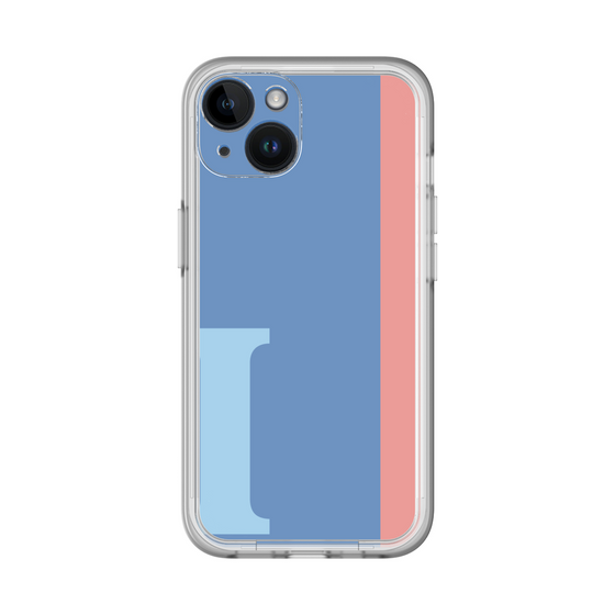 Slim Protection Premium Case［ オリジナル - initial color line - I blue ］