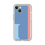 Slim Protection Premium Case［ オリジナル - initial color line - I blue ］