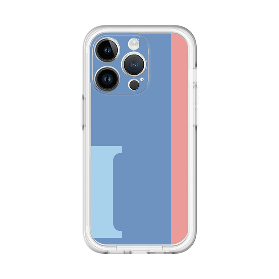Slim Protection Premium Case［ オリジナル - initial color line - I blue ］