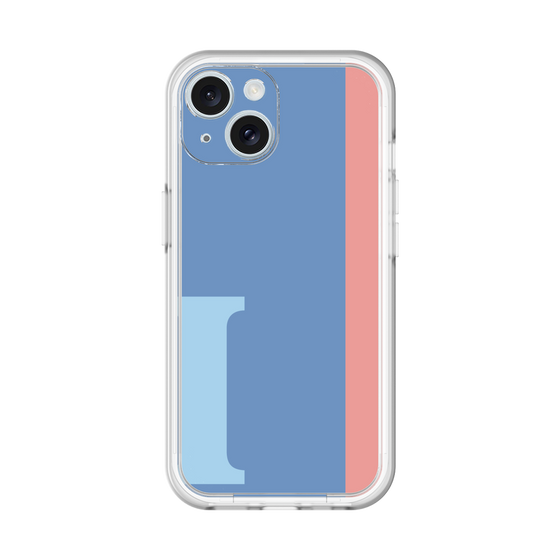 Slim Protection Premium Case［ オリジナル - initial color line - I blue ］
