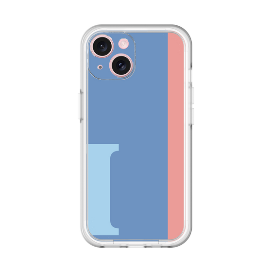 Slim Protection Premium Case［ オリジナル - initial color line - I blue ］