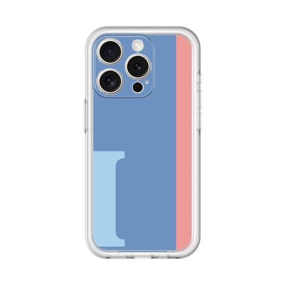 Slim Protection Premium Case［ オリジナル - initial color line - I blue ］