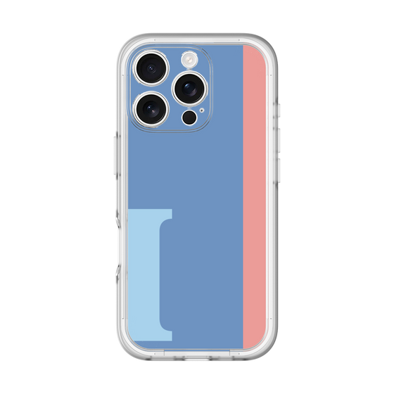 Slim Protection Premium Case［ オリジナル - initial color line - I blue ］