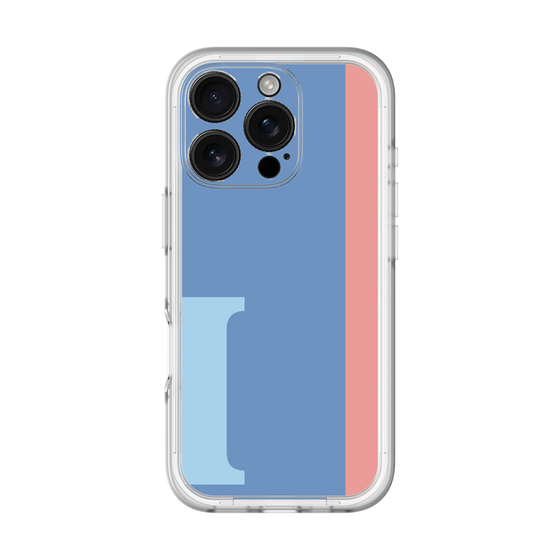 Slim Protection Premium Case［ オリジナル - initial color line - I blue ］