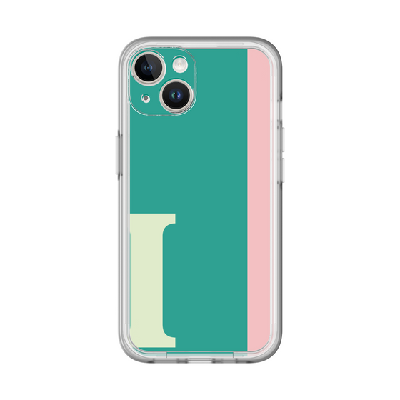 Slim Protection Premium Case［ オリジナル - initial color line - I green ］