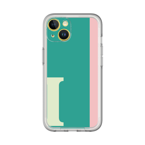 Slim Protection Premium Case［ オリジナル - initial color line - I green ］