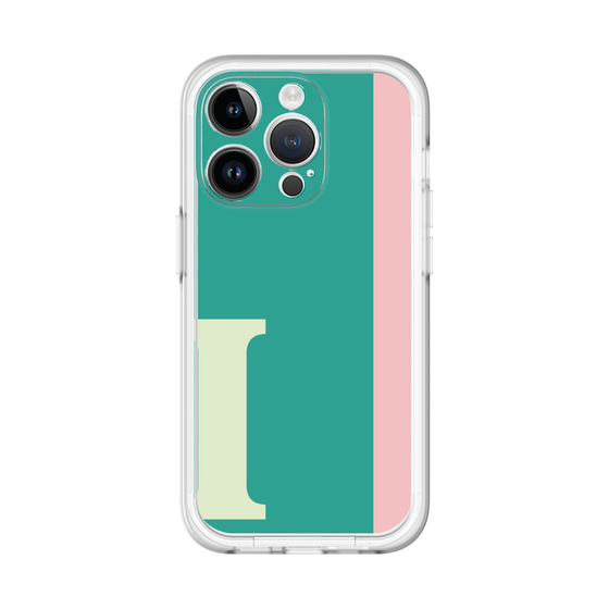Slim Protection Premium Case［ オリジナル - initial color line - I green ］