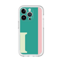 Slim Protection Premium Case［ オリジナル - initial color line - I green ］
