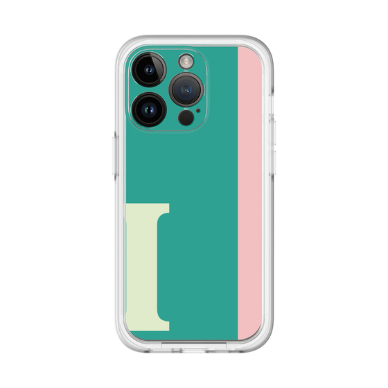 Slim Protection Premium Case［ オリジナル - initial color line - I green ］