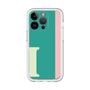 Slim Protection Premium Case［ オリジナル - initial color line - I green ］