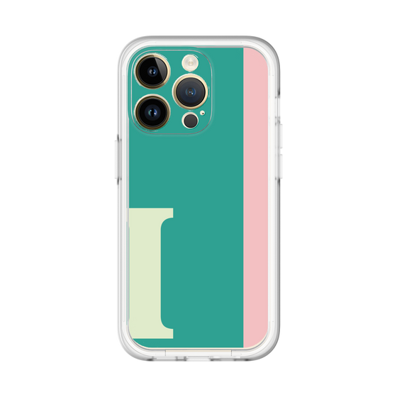 Slim Protection Premium Case［ オリジナル - initial color line - I green ］