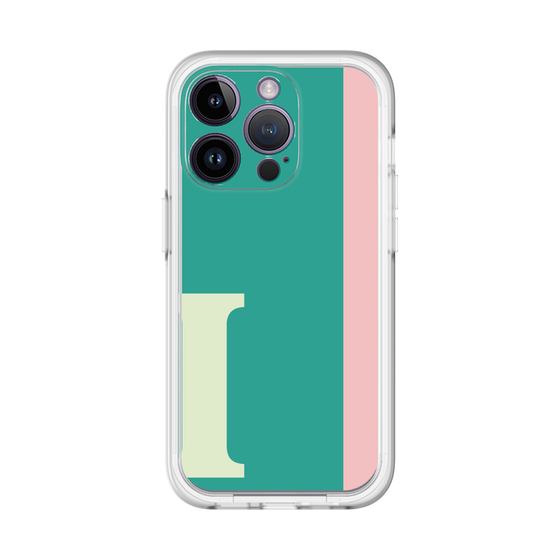 Slim Protection Premium Case［ オリジナル - initial color line - I green ］
