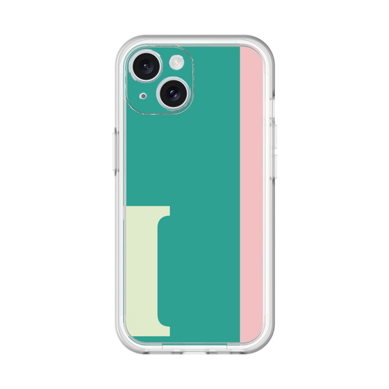 Slim Protection Premium Case［ オリジナル - initial color line - I green ］