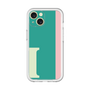 Slim Protection Premium Case［ オリジナル - initial color line - I green ］