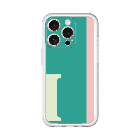 Slim Protection Premium Case［ オリジナル - initial color line - I green ］