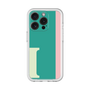 Slim Protection Premium Case［ オリジナル - initial color line - I green ］