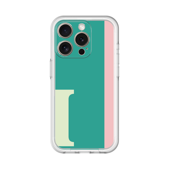 Slim Protection Premium Case［ オリジナル - initial color line - I green ］