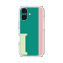 Slim Protection Premium Case［ オリジナル - initial color line - I green ］