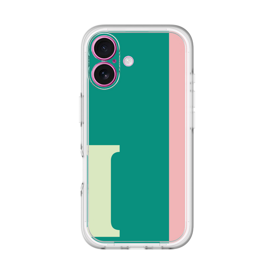 Slim Protection Premium Case［ オリジナル - initial color line - I green ］