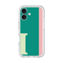 Slim Protection Premium Case［ オリジナル - initial color line - I green ］