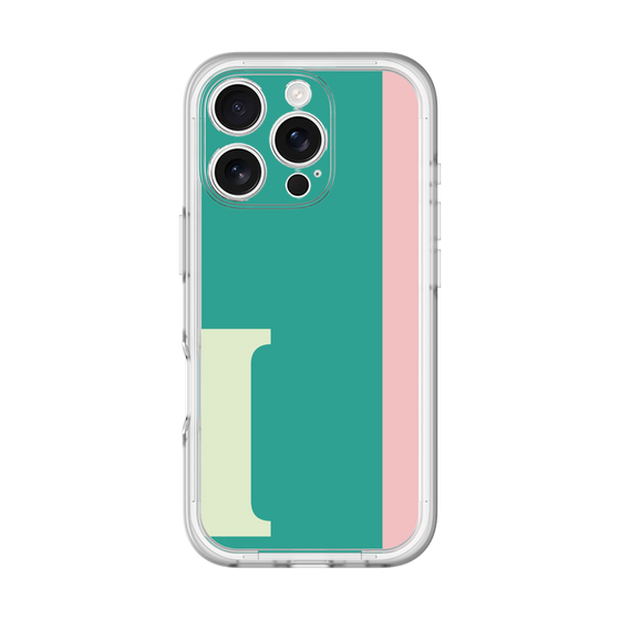 Slim Protection Premium Case［ オリジナル - initial color line - I green ］