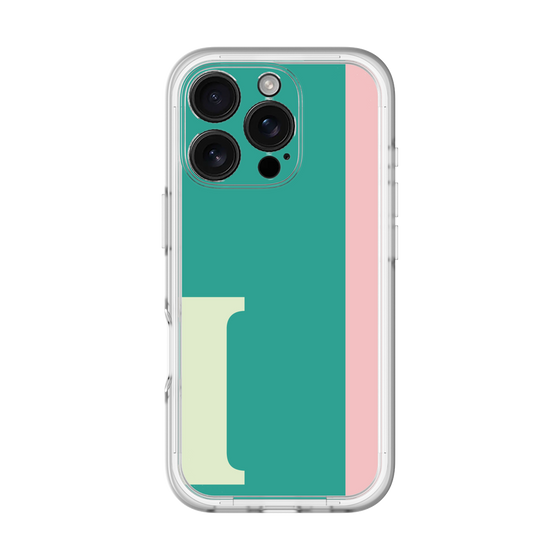 Slim Protection Premium Case［ オリジナル - initial color line - I green ］