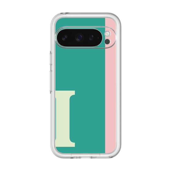 Slim Protection Premium Case［ オリジナル - initial color line - I green ］