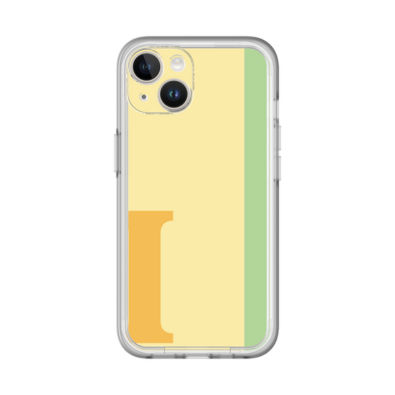 Slim Protection Premium Case［ オリジナル - initial color line - I yellow ］