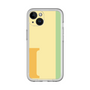 Slim Protection Premium Case［ オリジナル - initial color line - I yellow ］