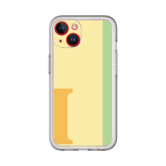 Slim Protection Premium Case［ オリジナル - initial color line - I yellow ］
