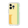 Slim Protection Premium Case［ オリジナル - initial color line - I yellow ］